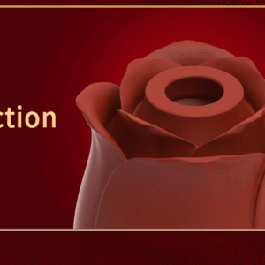 JoyAI Rose Wave Suction Multi - Vibration Bead Valentine's Day Limited Edition AI Intelligent Control 10 - Frequency Suction + 10 - Frequency Vibration Teasing Wand IPX7 Waterproof Magnetic Charging