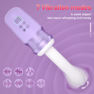 JoyAI Valentine's Day Exclusive AI Smart Machine 7 Vibration & 7 Thrusting Modes Ergonomic Pleasure Toy